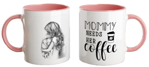 Tasse "Mom needs coffee"