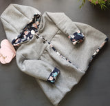 Mantel Jacke Flowers